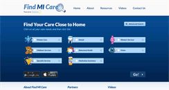 Desktop Screenshot of findmicare.org